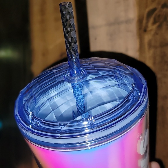 Starbucks 2023 Iridescent Dome Venti Tumbler Dichroic Holographic Tumbler Cup - Picture 3 of 6